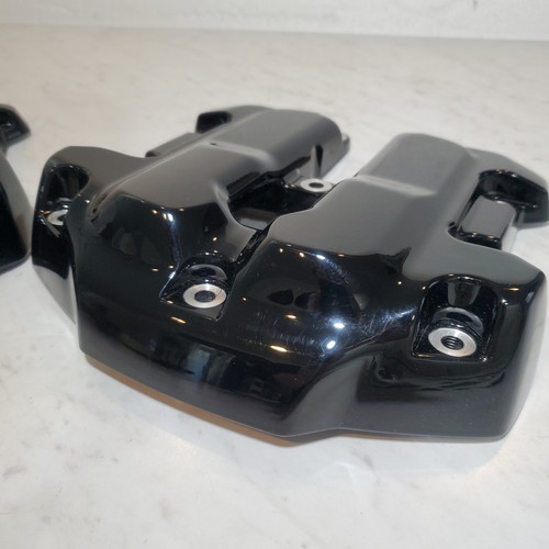 OEM Harley-Davidson 17-2023 Millwaukee 8 Black Top Rocker Covers Set 25700371 - Picture 10 of 16