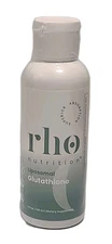 Rho NUTRITION Liposomal Glutathione  Superior Absorption Liquid- 4 fl oz•  06/27