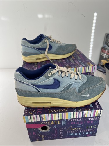 Nike Air Max 1 Premium QS Denim DV3050-300 da uomo taglia US 11,5 - Foto 18 di 24