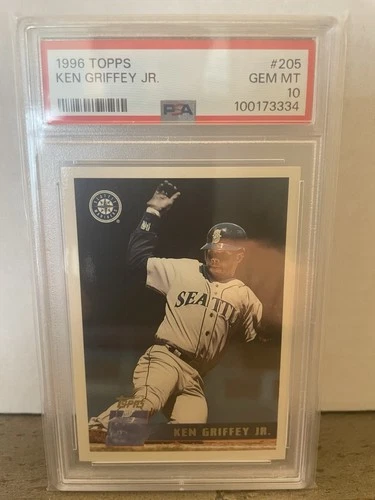 1996 Topps - Ken Griffey Jr #205 PSA 10
