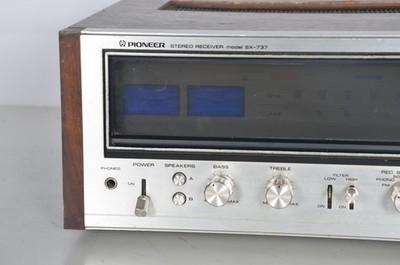 Récepteur Stéréo Vintage Pioneer SX-737 – Testé Et Fonctionnel – Fabriqué Au Japon