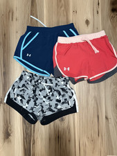 Girls Under Armour - Fly-By Athletic Running Shorts Lot - YM