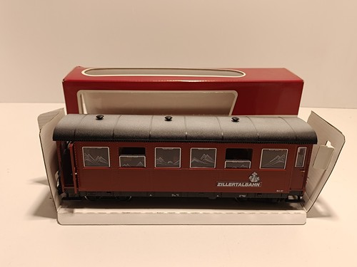 LGB 35640 Vierachser Personenwagen Zillertalbahn B4 47 Spur G Metallachsen | Condition: Gebraucht