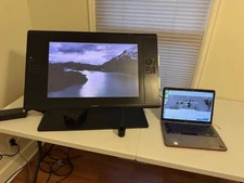 Wacom Cintiq 24HD Touch DTH-2400/K Pen Display Drawing Tablet Monitor + Stand 