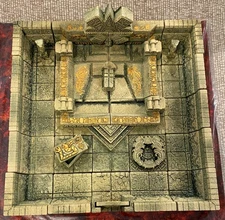 Lunes D'argent Workshop Aztec Dungeon Tiles - Pool of Knowledge - Dwarven Forge