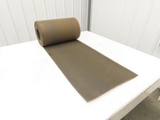 18 Zoll breit x 50 Fuß hellbraun Gummi Förderband Nylon hinten 50 Fuß Länge 7/64 Zoll dick