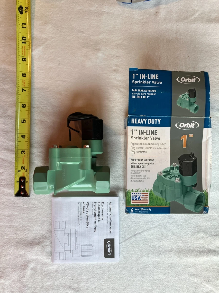 Valvola Aggiuntiva Orbit Per Kit Irrigazione Giardino, Compatibile Con Modelli 58872 E 91591, Multilingua