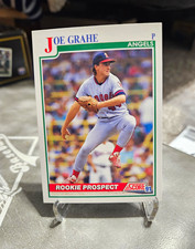 SCORE 1991 Joe Grahe California Angels Rookie Prospect #367 MLB Baseball Card. rookie card picture