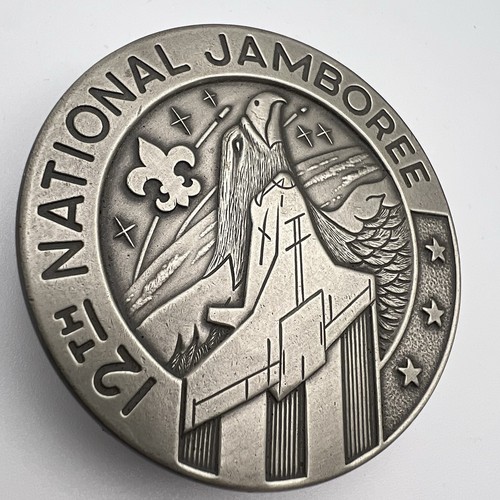 BSA 12th National Jamboree Metal Belt Buckle Numbered: 3549 SC-244 - Picture 2 of 6