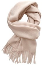 INOGIH Large Cold Weather Scarf and Wraps for Women, Winter Fall One Size Beige