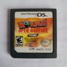 Nintendo DS Worms: Open Warfare THQ E10+ NTSC-U/C (US/Canada) Cart
