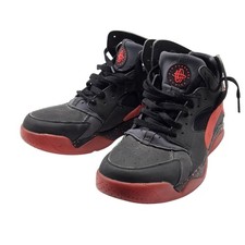 Nike Air Flight Huarache Zapatos Para Hombres Talla 11 Negro Rojo Baloncesto Retro Alto