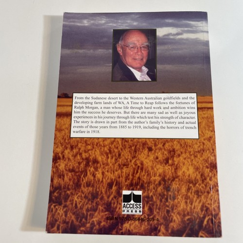 A Time to Reap Hugh Morison Signed 1/500 Ltd Ed WA Historical Novel - Picture 2 of 14