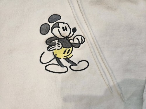 Mickey Mouse Genuine Mousewear White Pullover Youth Large - Picture 2 of 9