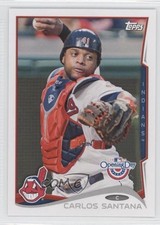 2014 Topps Opening Day Carlos Santana #52 1v2