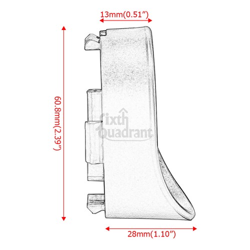 4PCS Red Lens Turn Signal Covers w/Chrome Visors Bezels For Harley Softail Dyna - Picture 2 of 21
