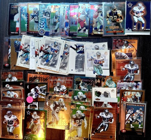 EMMITT SMITH 1700+ CARDS Inserts game USED RC PSA 10 BGS FLEER TOPPS SP CHROME - Picture 7 of 24