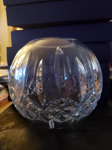 Waterford Lismore Cut Diamond Crystal Rose Bowl 3.75 “ - SUMMER SALE