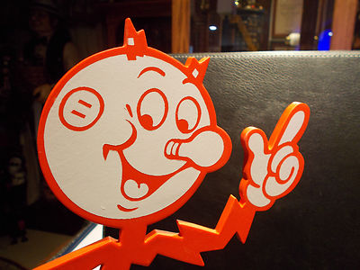 1 Rare Reddy Kilowatt Display Desk 