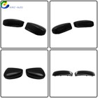 Fit For 08-12 Honda Accord Door Mirror Cover Cap Driver Side+Passenger Side 2pcs