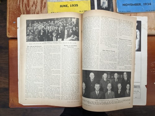 Locomotive Engineers Journal Magazine Lot Of 5 1934 1935 1939 1941 1945 - Picture 10 of 23