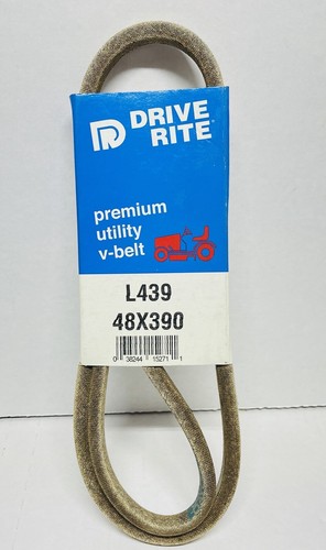 L439 Drive Rite V-Belt NEW In Sleeve - Rubber Serpentine Belt Free Shipping