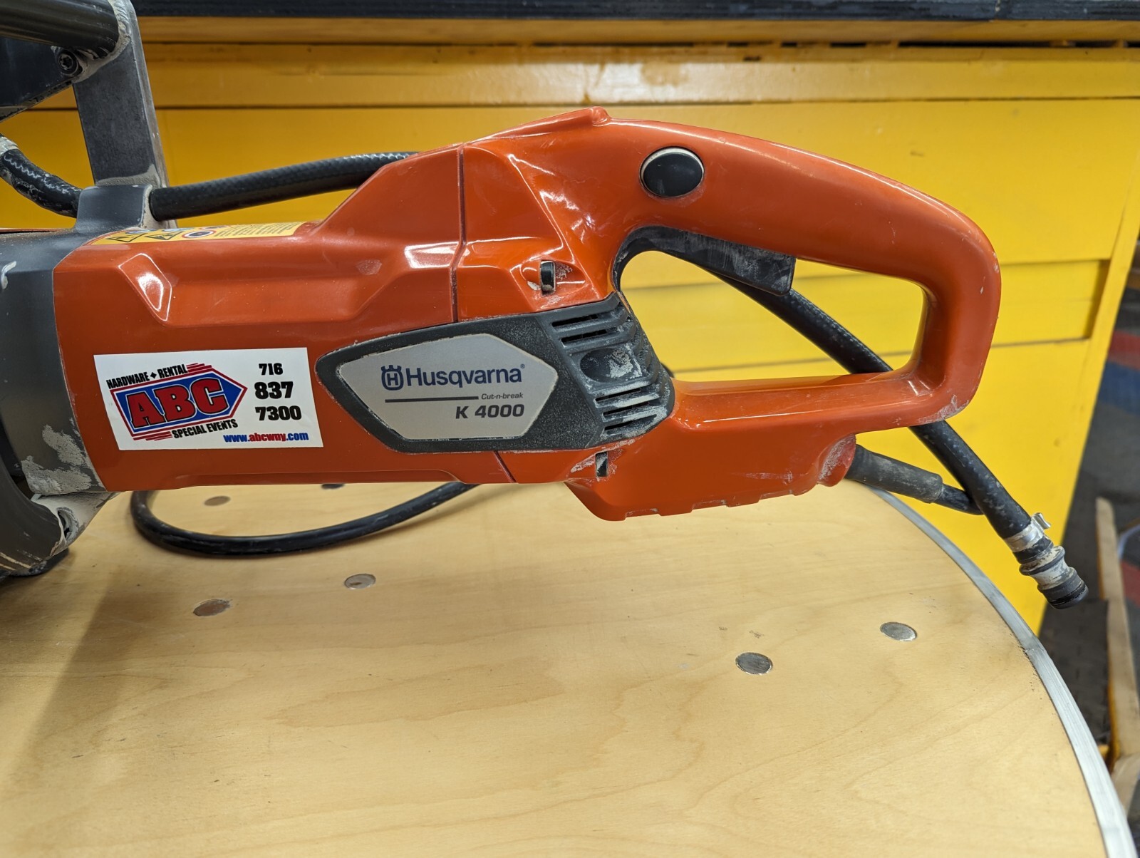 Husqvarna K4000 14" Electric Commercial Power Cutter Wet/Dry USED eBay