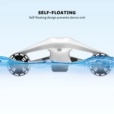 Asiwo Underwater Thruster Dual Motor 4 LED Power Indicator W/Action Camera Mount