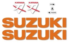 1982-1983 Suzuki GS1000S Katana - Decal set