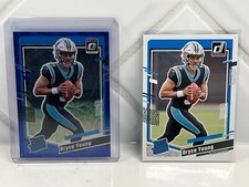2023 Donruss Bryce Young Rated Rookie Optic Blue Scope Mega Box Carolina + Base
