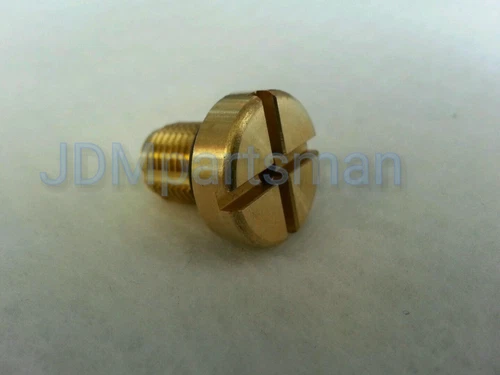 2- Brass Upgrade Coolant Bleeder Screw For BMW & Mini 17 11 1 712 788 - Picture 2 of 5