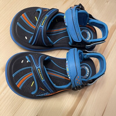 Gold PIgeon Girls Boys SNAP LOCK Sandal Blue Water Sand Us 11.5 Eu 29 Shoes