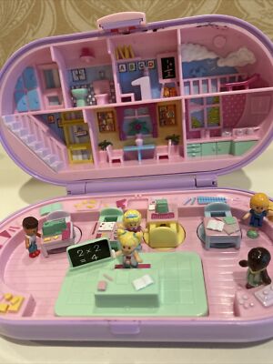 Bluebird Vintage Polly Pocket Stamping' School Playset 1992 #10648
