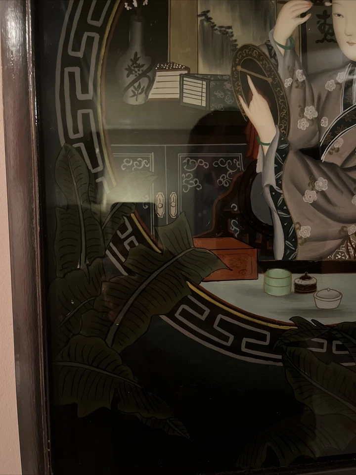 Vintage Glass Art Early Century - Image 3 of 4