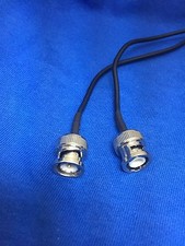 BNC male to BNC male plug straight crimp RG174 cable jumper pigtail 100cm 40"