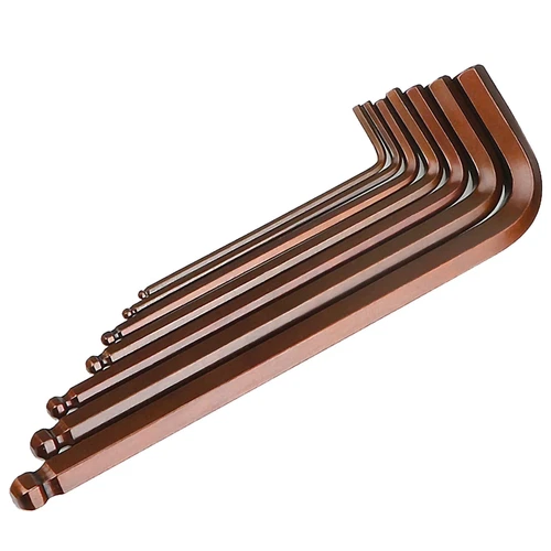 Llave hexagonal Allen de extremo de bola de 1,5 mm 2 mm 2,5 mm 3 mm 4 mm 5 mm 6 mm 8 mm 10 mm 12 mm 14 mm - Imagen 3 de 19