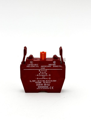 SIEMENS CONTACT BLOCK 3SB14 00-0J