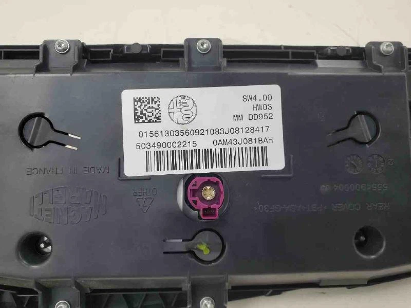 Alfa Romeo Giulia 2017-2019 navegación información pantalla visualización 8,8 OEM Foto 3 de 4