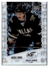 2010-11 SPx #79 Philip Larsen 2010-11 Upper Deck Ice #/999