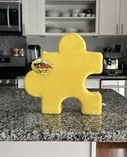 Banjo-Kazooie Jiggy Plush Jigsaw Piece Cushion Pillow Rare N64 Fangamer New