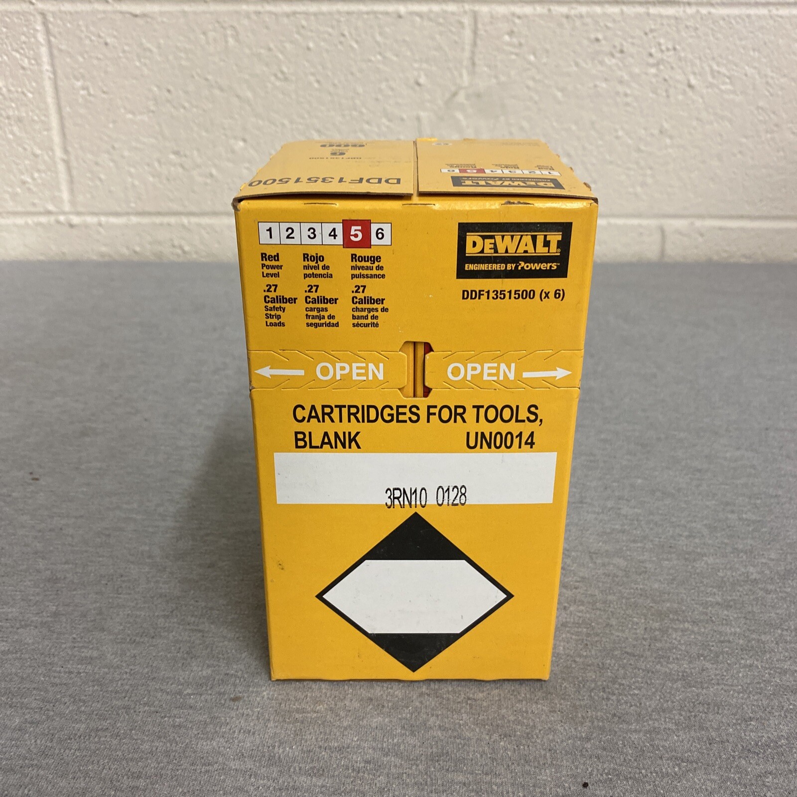 DEWALT Safety Strip Loads .27 Caliber Powder Actuated DDF1351500 for