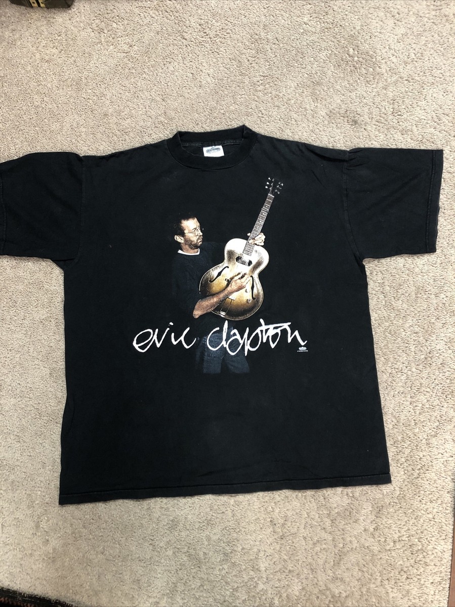 ミュージシャン ERIC CLAPTON 30th Anniversary T-shirt XL ミュージシャン ERIC CLAPTON 30th Anniversary T-shirt XL
