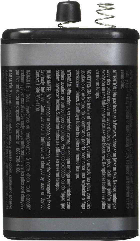 EVEREADY 6V Battery, Super Heavy Duty 6 Volt Battery, 1 Count - Image 2 of 3