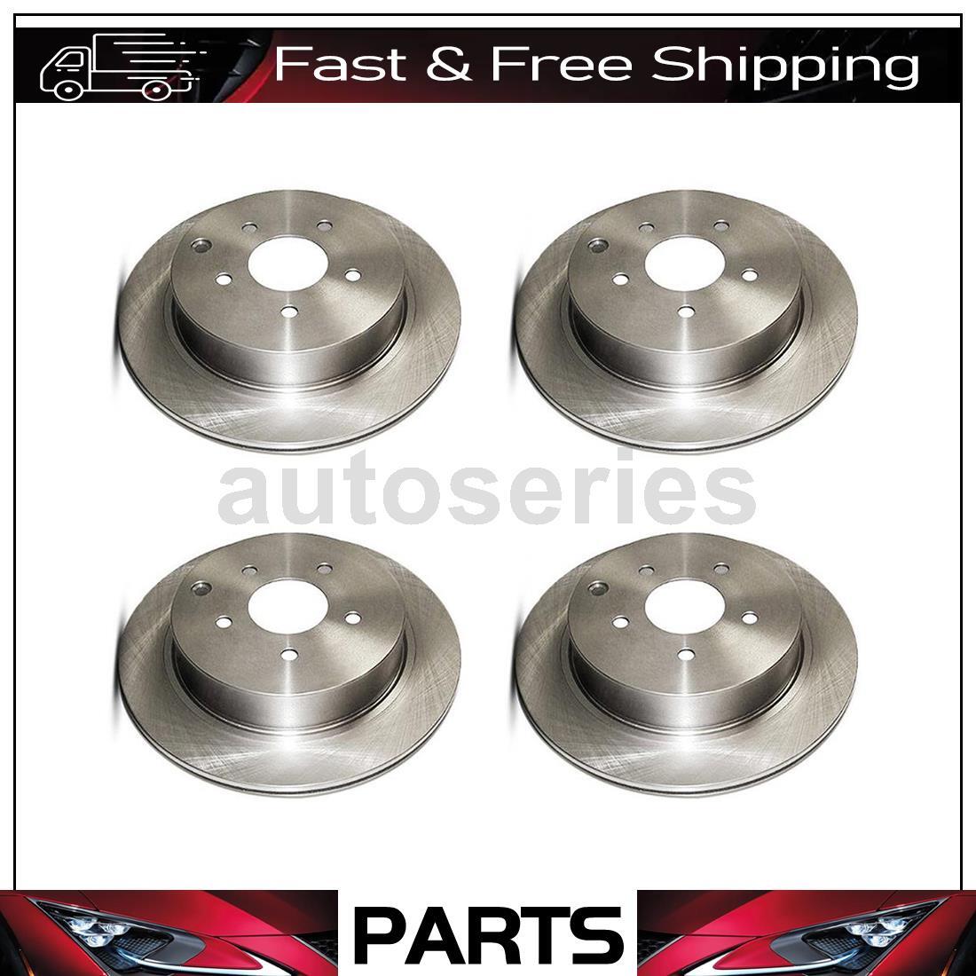 2009-2010 Cadillac STS 4-Piece Front & Rear Brake Rotor Kit