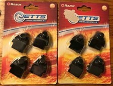  2 NEW Razor Jetts Heel Wheels Spark Pack of 4 Replacement Cartridges