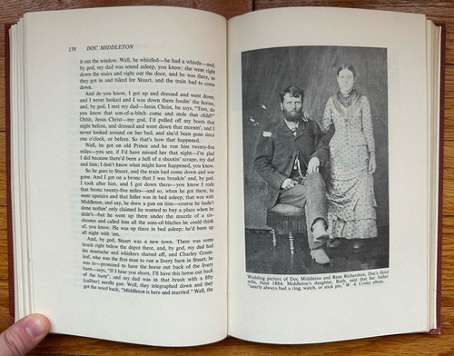 Vintage 1974 Doc Middleton Life and Legend of the Notorious Plains Outlaw Hutton - Picture 18 of 20