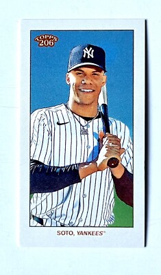 2024 Topps 206 Juan Soto EL PRINCIPE DE GALES BACK  Yankees (limited to 33) SP