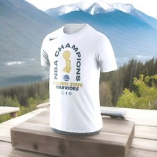 Golden State Warriors Nike 2018 NBA Finals Champions T- Shirt - Large White 35.