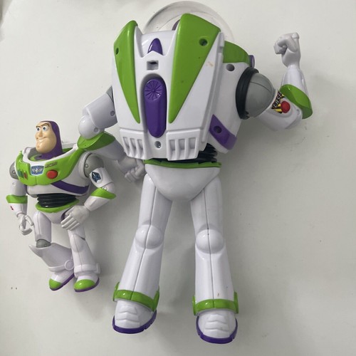 Buzz Lightyear 11" Action Figure 64069/64128 Thinkway & 7" 2017 Disney Pixar - Picture 3 of 12