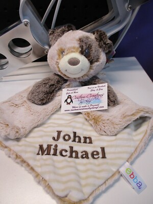 Puppy Dog Luvster Personalized Security Blanket Baby Blankie